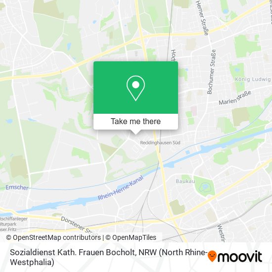Sozialdienst Kath. Frauen Bocholt map