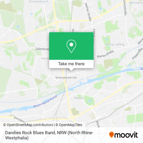 Dandies Rock Blues Band map