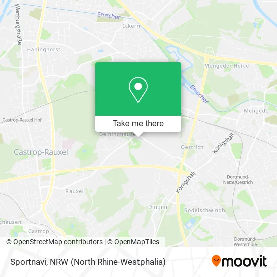 Sportnavi map