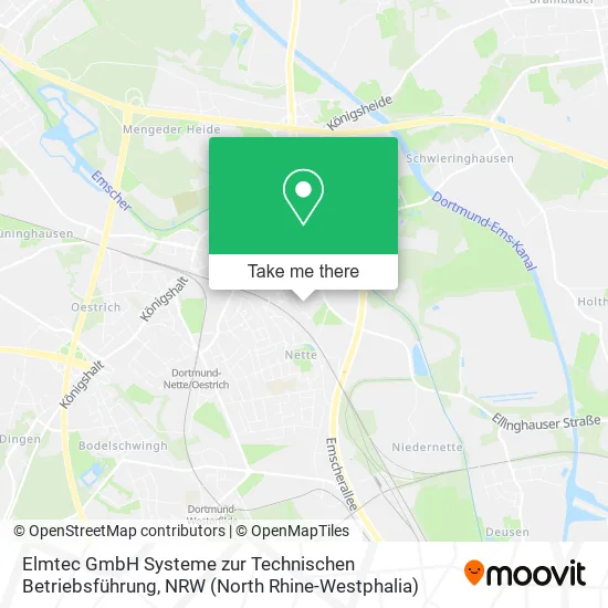 Карта Elmtec GmbH Systeme zur Technischen Betriebsführung