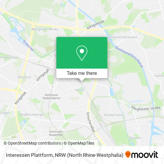 Карта Interessen Plattform