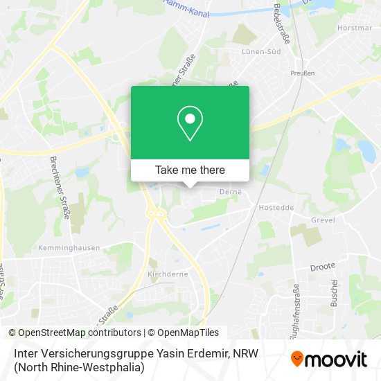 Inter Versicherungsgruppe Yasin Erdemir map