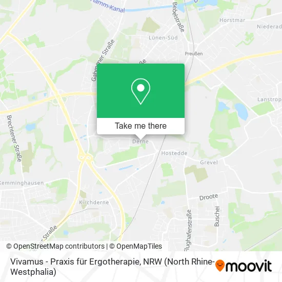 Карта Vivamus - Praxis für Ergotherapie
