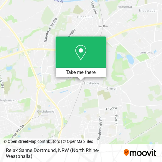 Карта Relax Sahne Dortmund