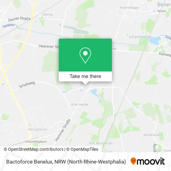 Карта Bactoforce Benelux