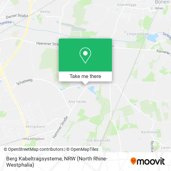 Карта Berg Kabeltragsysteme