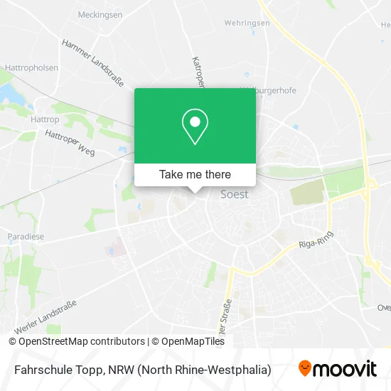 Карта Fahrschule Topp