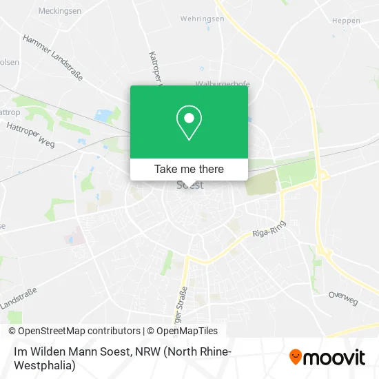 Карта Im Wilden Mann Soest