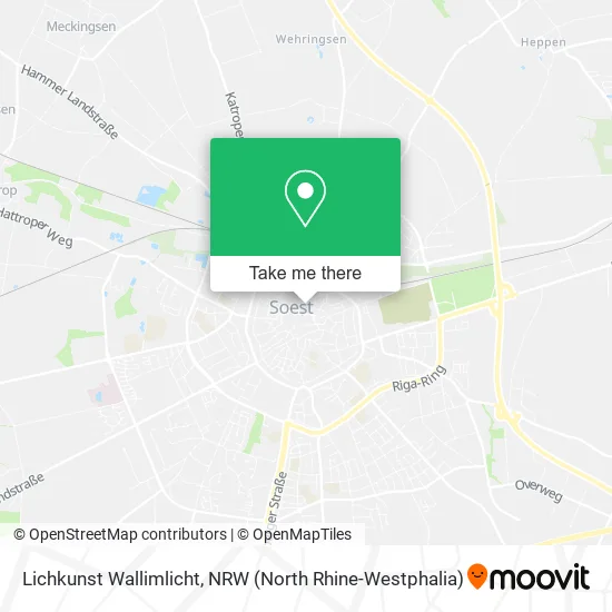 Карта Lichkunst Wallimlicht