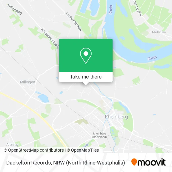 Карта Dackelton Records