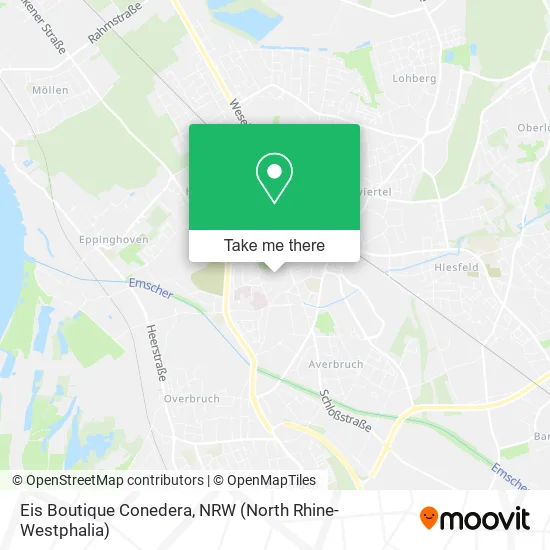 Eis Boutique Conedera map