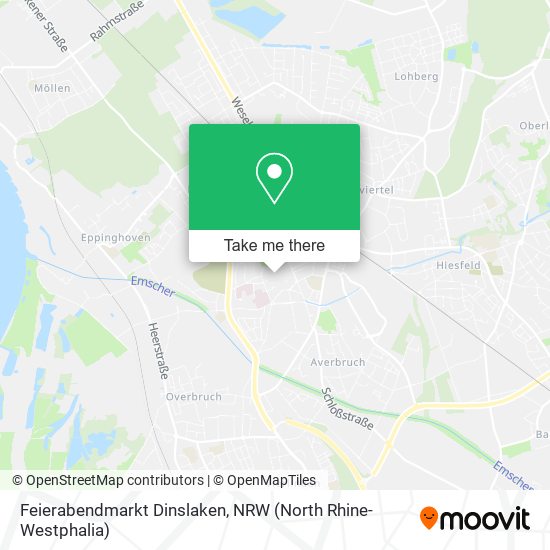 Feierabendmarkt Dinslaken map