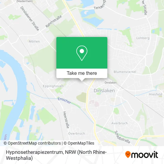 Карта Hypnosetherapiezentrum
