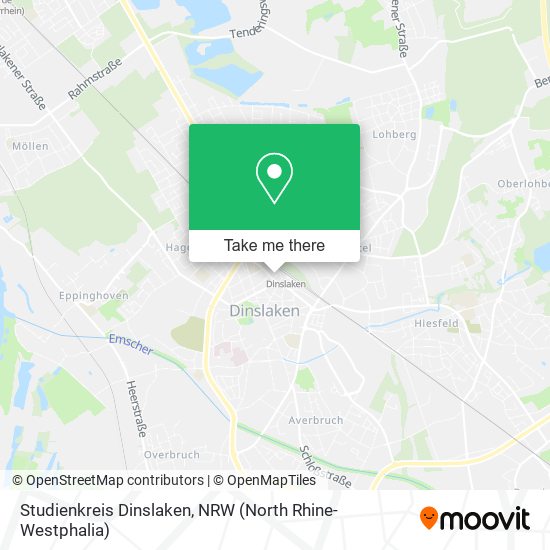 Studienkreis Dinslaken map