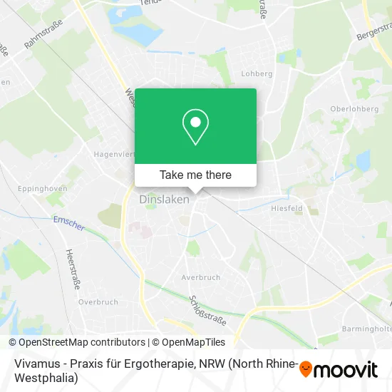 Карта Vivamus - Praxis für Ergotherapie