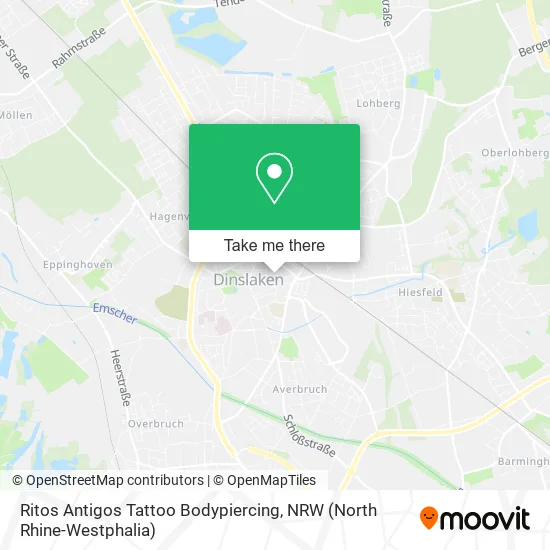 Ritos Antigos Tattoo Bodypiercing map