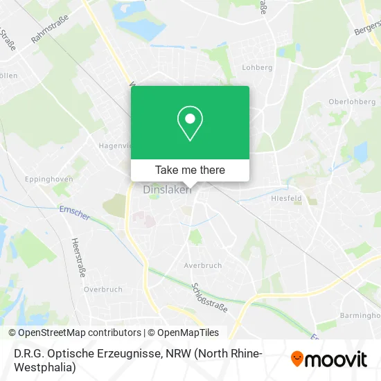 Карта D.R.G. Optische Erzeugnisse