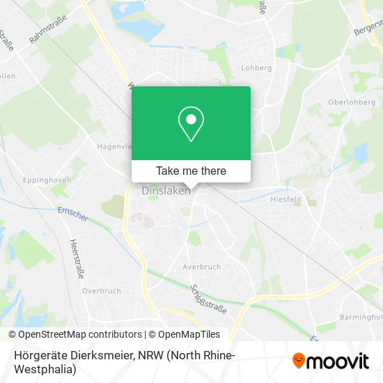 Карта Hörgeräte Dierksmeier