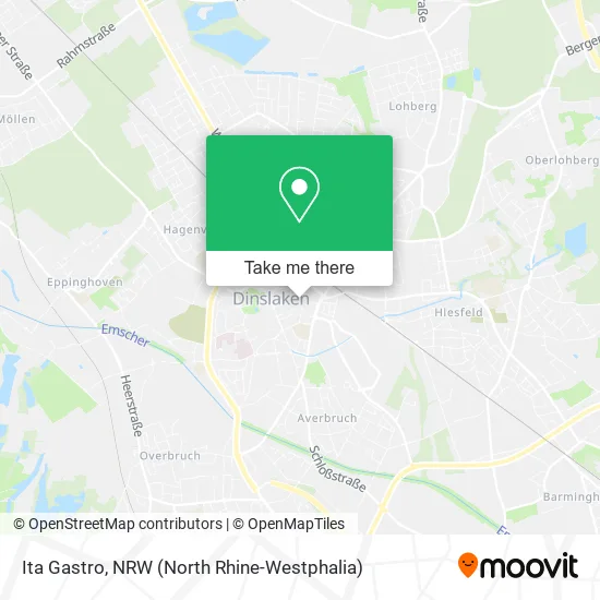 Ita Gastro map