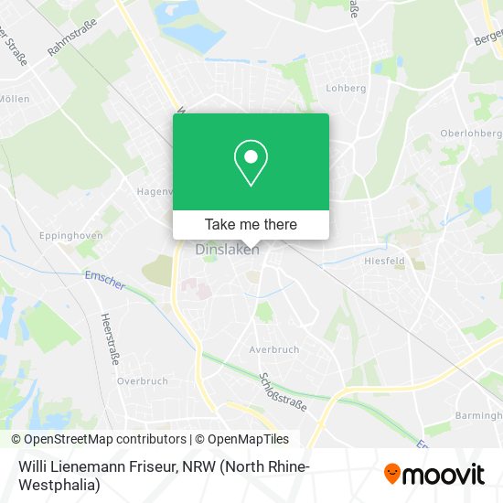 Willi Lienemann Friseur map