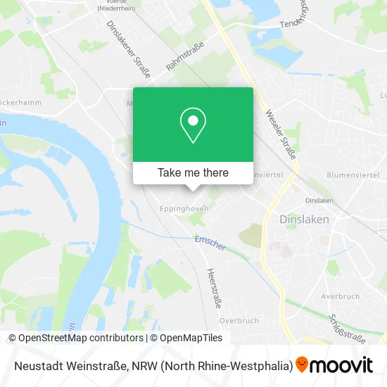 Карта Neustadt Weinstraße