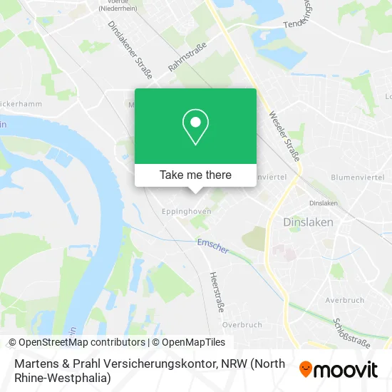 Карта Martens & Prahl Versicherungskontor