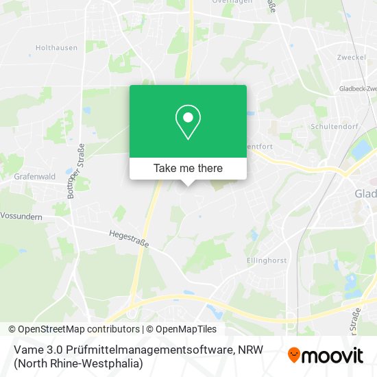 Vame 3.0 Prüfmittelmanagementsoftware map
