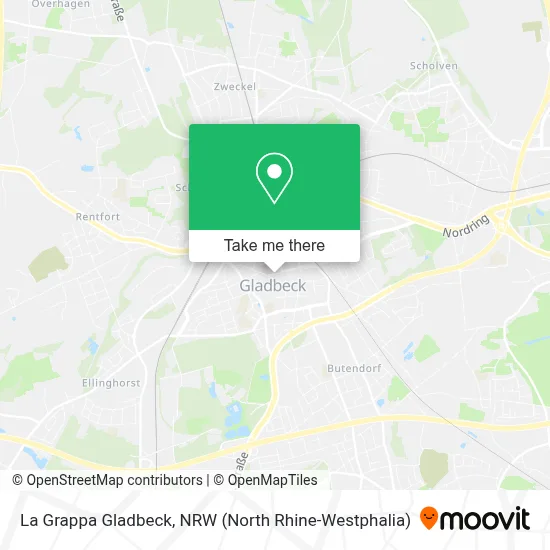 La Grappa Gladbeck map
