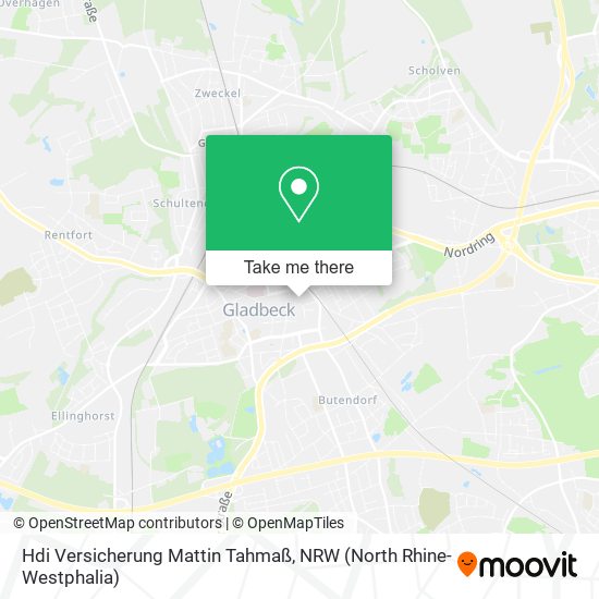 Hdi Versicherung Mattin Tahmaß map