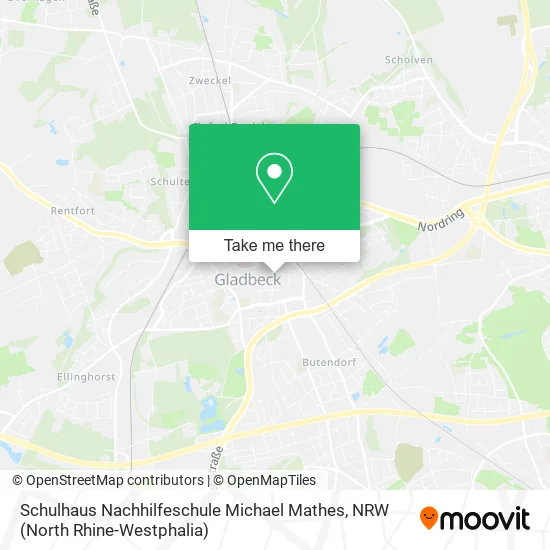 Карта Schulhaus Nachhilfeschule Michael Mathes