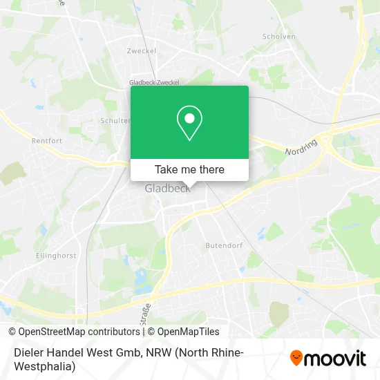 Dieler Handel West Gmb map