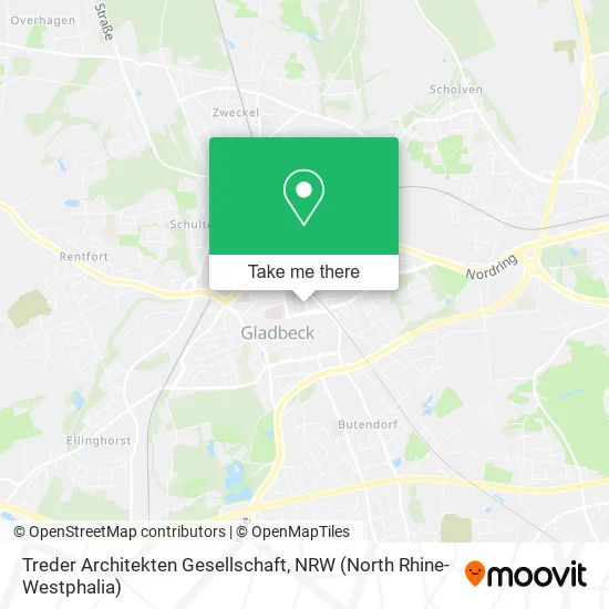 Treder Architekten Gesellschaft map