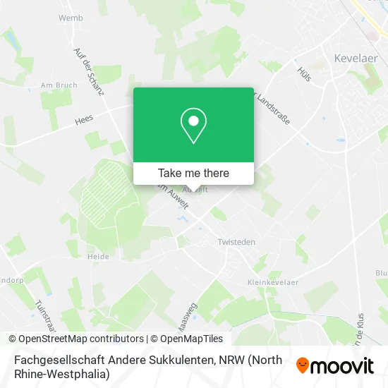 Карта Fachgesellschaft Andere Sukkulenten