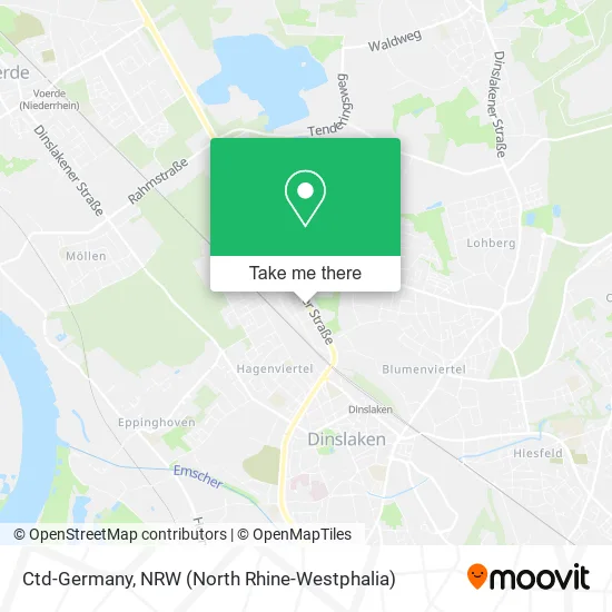 Карта Ctd-Germany