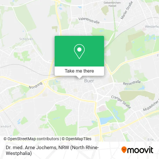 Карта Dr. med. Arne Jochems