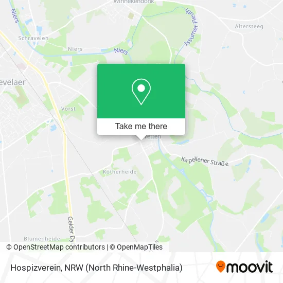 Карта Hospizverein