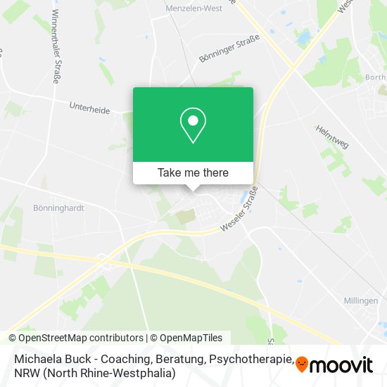 Michaela Buck - Coaching, Beratung, Psychotherapie map