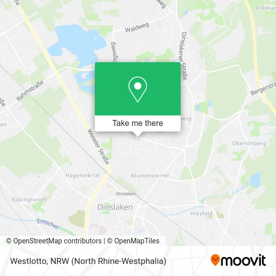 Westlotto map
