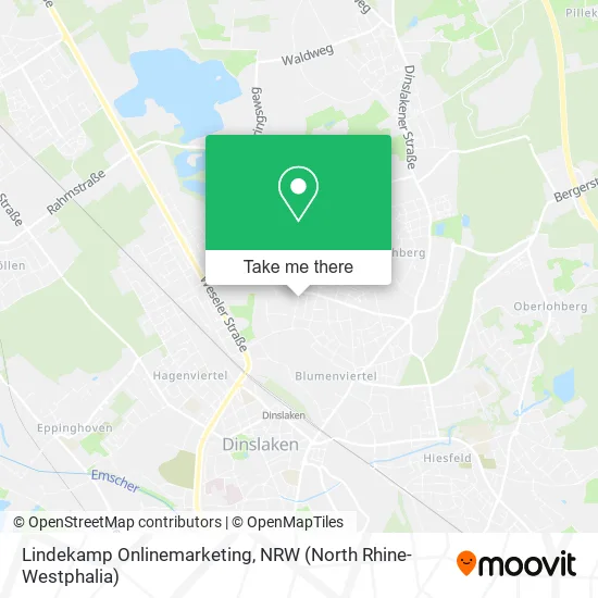 Карта Lindekamp Onlinemarketing