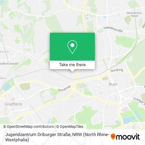Карта Jugendzentrum Driburger Straße