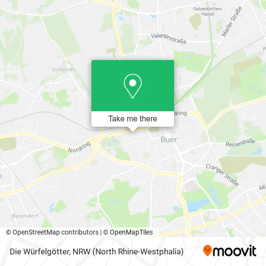 Карта Die Würfelgötter