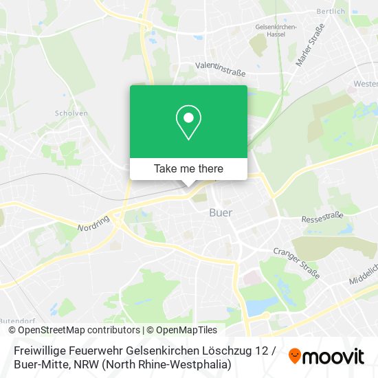 Freiwillige Feuerwehr Gelsenkirchen Löschzug 12 / Buer-Mitte map