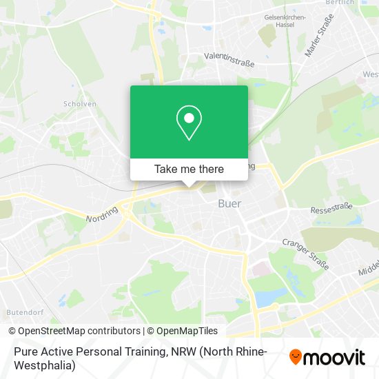 Pure Active Personal Training map