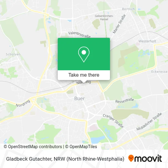 Gladbeck Gutachter map