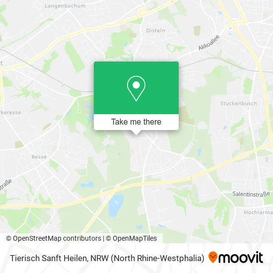 Карта Tierisch Sanft Heilen