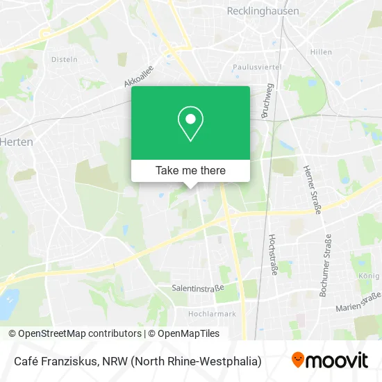 Карта Café Franziskus