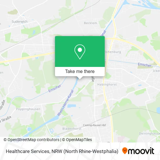 Карта Healthcare Services