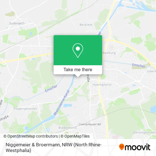 Карта Niggemeier & Broermann
