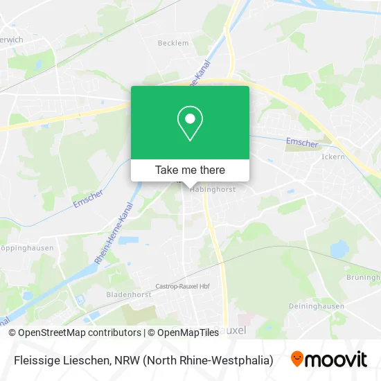 Fleissige Lieschen map