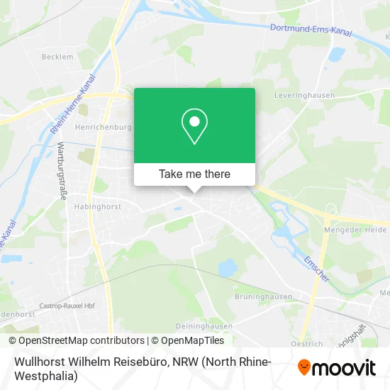 Wullhorst Wilhelm Reisebüro map